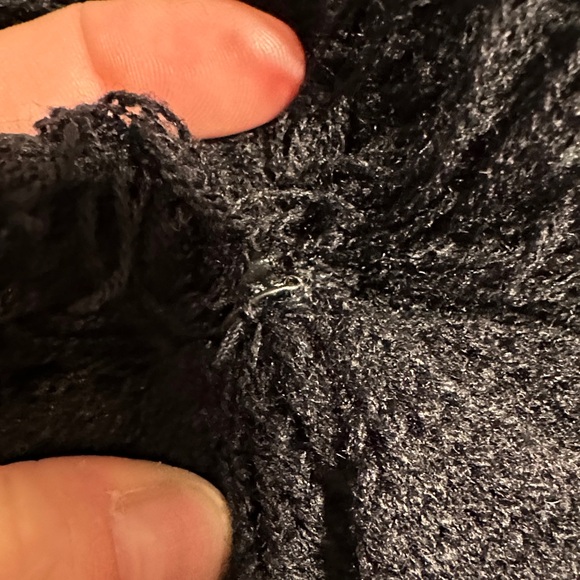 Volcom Black & White Pom Pom Earflap Beanie - Picture 11 of 14